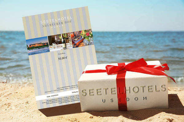 Anzeige Hotelgutscheine für Ostseehotel Ahlbeck mit Link zum Gutschein Shop